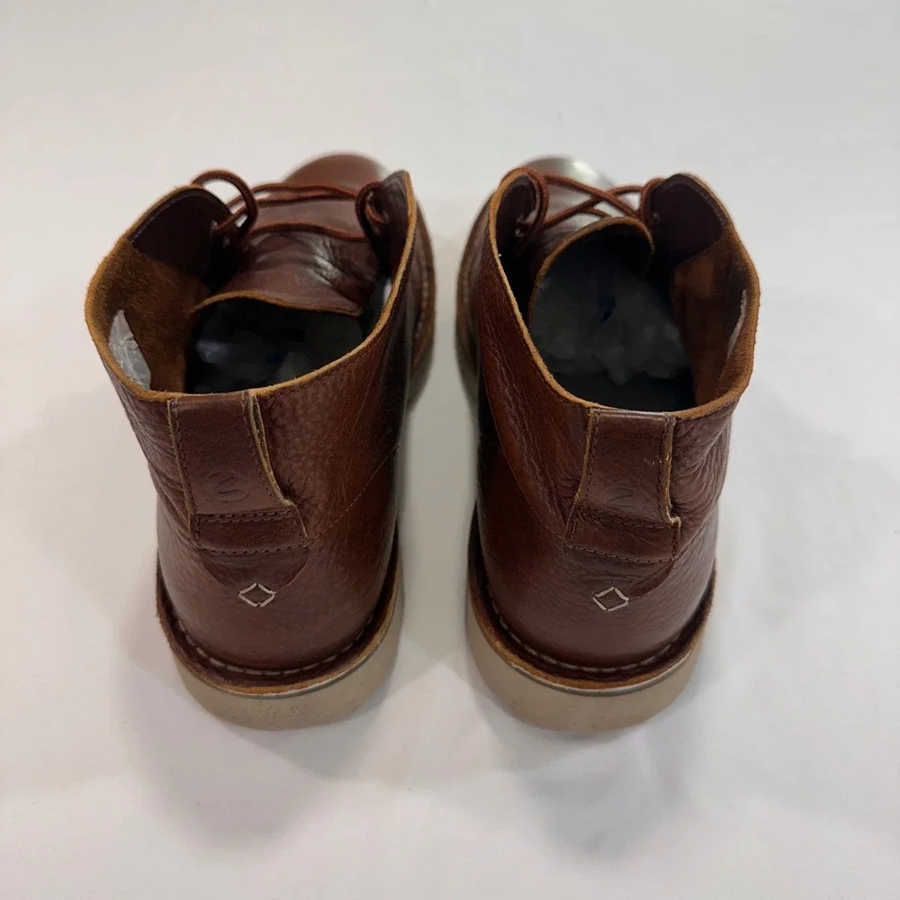 Clarks‎ Morris Peak Desert Boots Mens 13 Brown Leather Lug Sole | Heritage